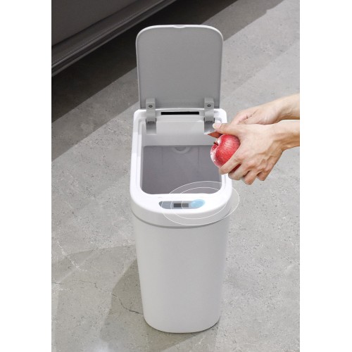 HOME USE HOME USE κάδος απορριμμάτων HUH-0255 με φωτοκύτταρο, 7lt, λευκός