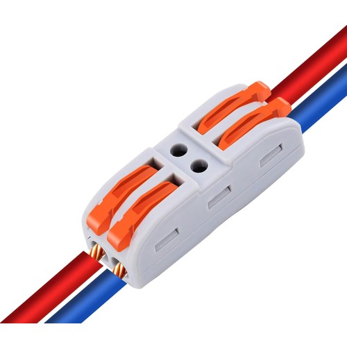 Powertech POWERTECH κλέμα σύνδεσης καλωδίων TOOL-0103, 2pin προς 2pin, 10τμχ