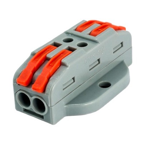 Powertech POWERTECH κλέμα σύνδεσης καλωδίων TOOL-0105, 2pin, 10τμχ