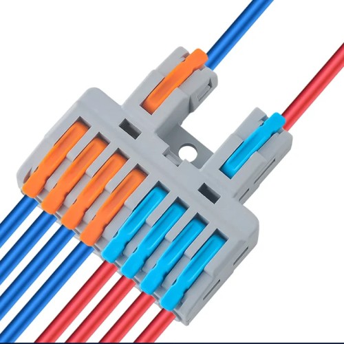 Powertech POWERTECH κλέμα σύνδεσης καλωδίων TOOL-0109, 8pin προς 2pin, 5τμχ