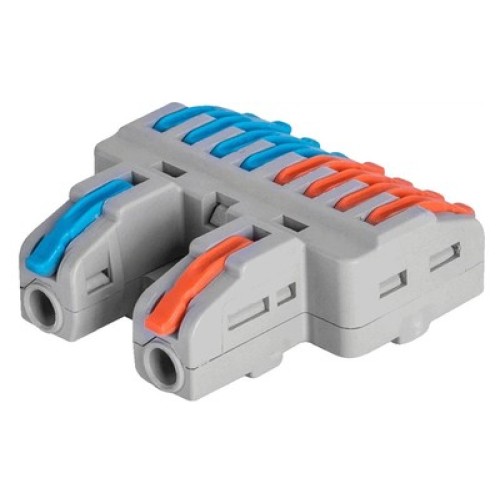 Powertech POWERTECH κλέμα σύνδεσης καλωδίων TOOL-0109, 8pin προς 2pin, 5τμχ