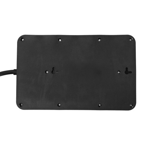 Powertech POWERTECH πολύπριζο ασφαλείας PT-1535, 8 θέσεων, με USB & USB-C θύρες, 16A, 1.5m, μαύρο