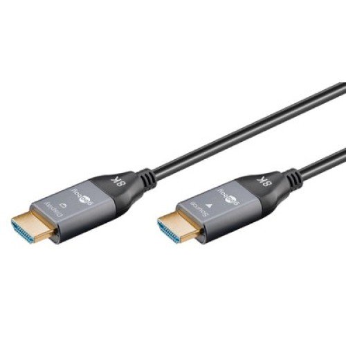 GOOBAY GOOBAY καλώδιο HDMI 2.1 76274 με Ethernet, 8K/60Hz, 48 Gbps, 10m, μαύρο