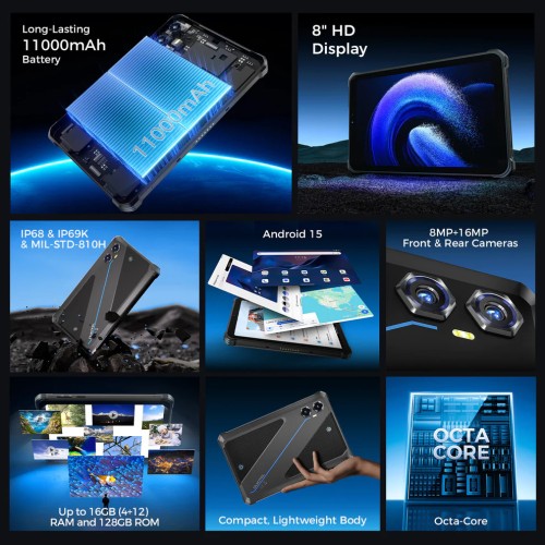 OUKITEL OUKITEL tablet RT3 Plus, 8
