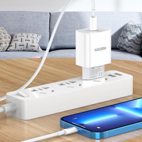 KAKUSIGA KAKUSIGA φορτιστής τοίχου KSC-1230, USB-C, 2.4A, λευκός