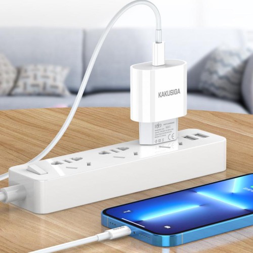 KAKUSIGA KAKUSIGA φορτιστής τοίχου KSC-1223, USB-C, 20W, λευκός