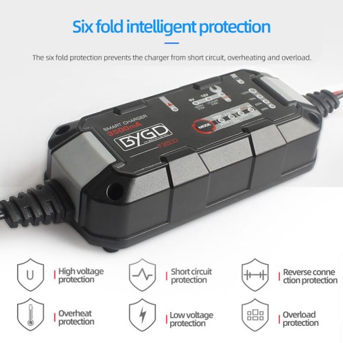 BYGD BYGD φορτιστής & συντηρητής μπαταρίας αυτοκινήτου F3500, 6-12V/3.5A