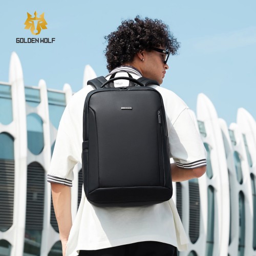 GOLDEN WOLF GOLDEN WOLF τσάντα πλάτης GB00731 με θήκη laptop 15.6
