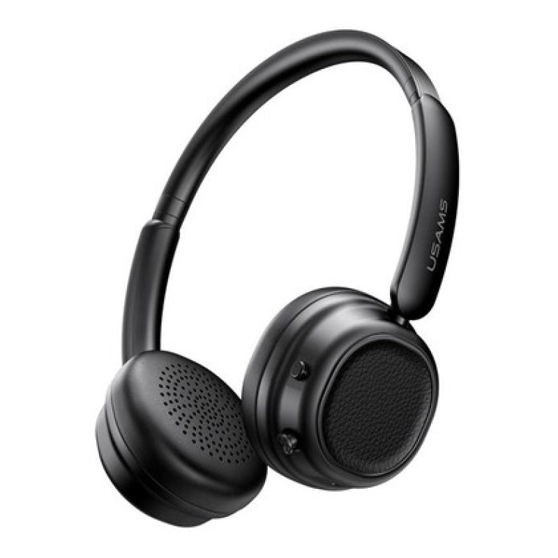 USAMS USAMS headphones SR01, ασύρματα, ANC, Φ40mm, 350mAh, μαύρα