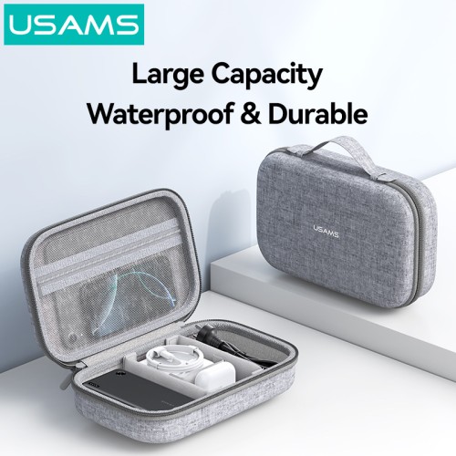 USAMS USAMS θήκη tablet και οργάνωσης αξεσουάρ Jane05, 265x167x72mm, γκρι