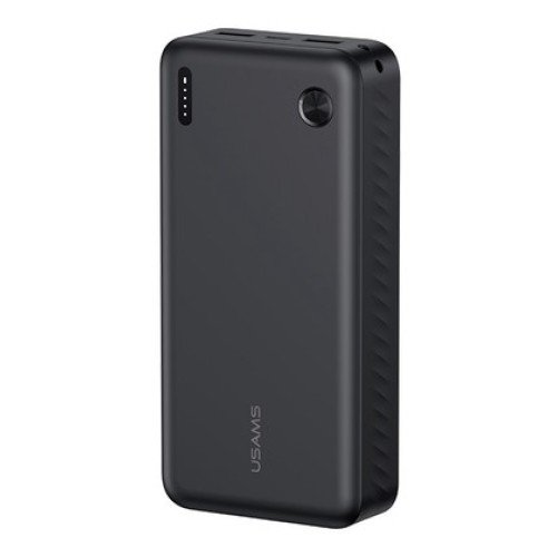 USAMS USAMS power bank CD254, 2x θύρες εξόδου, 20000mAh, 10W, μαύρο