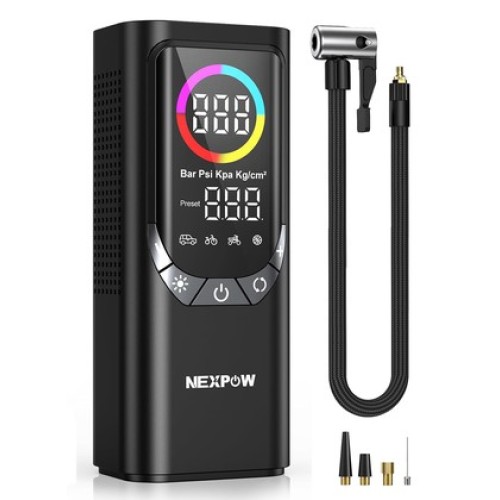 AVAPOW NEXPOW συμπιεστής αέρος αυτοκινήτου NP17, 6000mAh, 150PSI