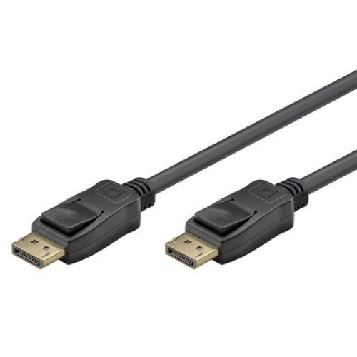 GOOBAY GOOBAY καλώδιο DisplayPort 74778, VESA Certified, 8K/60Hz, 32.4 Gbps, 2m, μαύρο