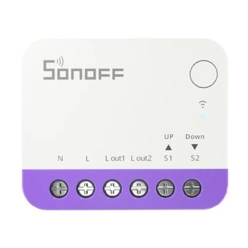 SONOFF SONOFF smart διακόπτης MINI-RBS για μηχανισμό κουρτινών, WiFi, συμβατός με Matter, λευκός