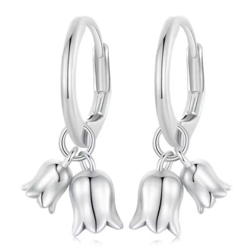 BAMOER BAMOER σκουλαρίκια κρίκοι BSE909, ασήμι 925, ασημί