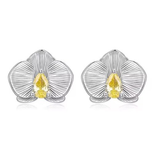 BAMOER BAMOER σκουλαρίκια καρφωτά BSE1170 με κυβική ζιρκόνια, ασήμι 925, ασήμι