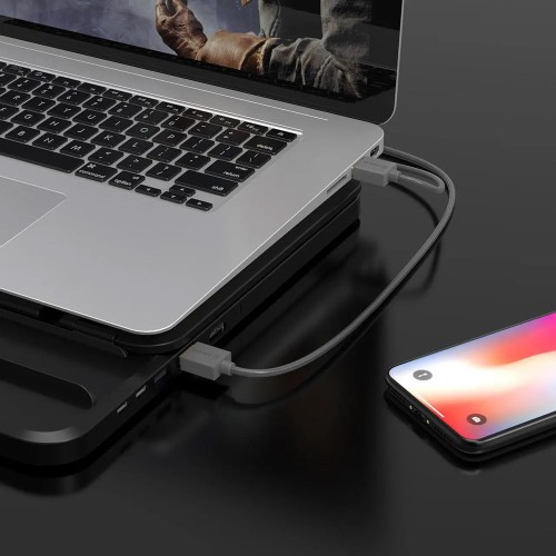 ORICO ORICO καλώδιο USB 2.0 U2-AA02, 480Mbps, 1m, γκρι
