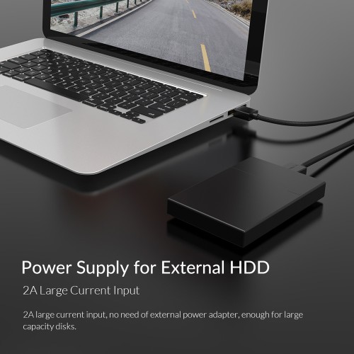 ORICO ORICO καλώδιο USB 2.0 U2-AA02, 480Mbps, 1.5m, μαύρο