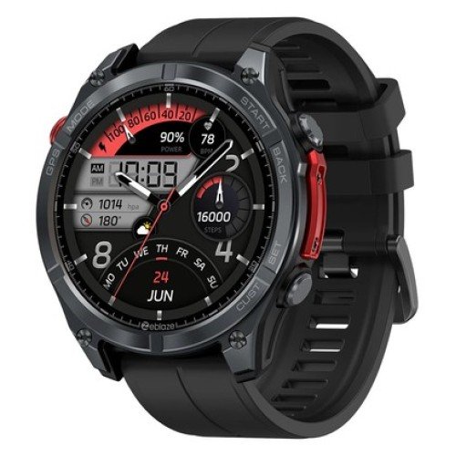 ZEBLAZE ZEBLAZE smartwatch Stratos 4 με φακό, heart rate, 1.43