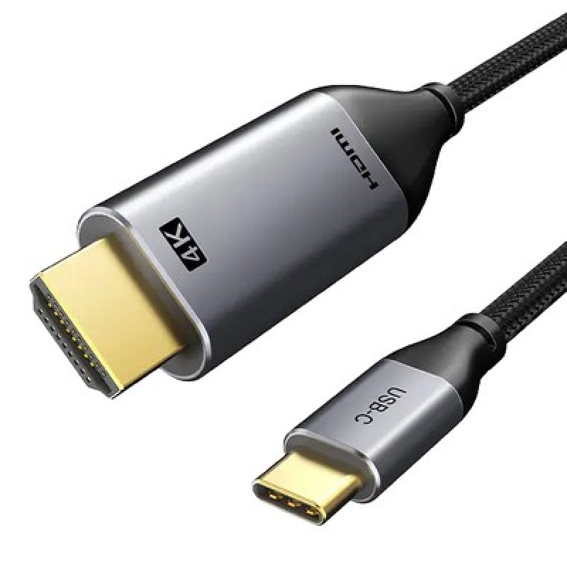 CABLETIME CABLETIME καλώδιο USB-C σε HDMI CT-PU31-CMHD3, 4K/30Hz, 1.8m, μαύρο