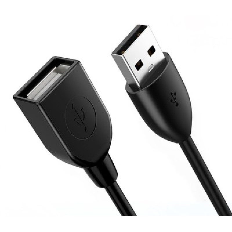 CABLETIME CABLETIME καλώδιο προέκτασης USB 2.0 CT-AMAF2.0, 480Mbps, 1.5m, μαύρο