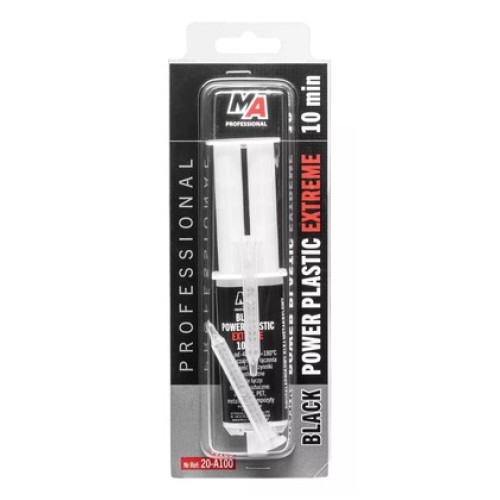 MA PROFESSIONAL MA PROFESSIONAL κόλλα 2 στοιχείων 20-A100 για πλαστικά, 25ml, μαύρη