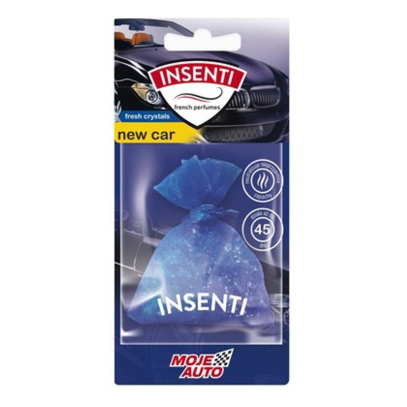 MOJE AUTO MOJE AUTO κρεμαστό αρωματικό αυτοκινήτου 15-002, new car, crystals 20g