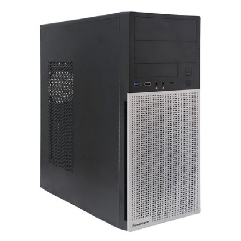 Powertech POWERTECH PC Case PT-1563 με 550W PSU, ATX Midi, 376.6x175x408.5mm, μαύρο