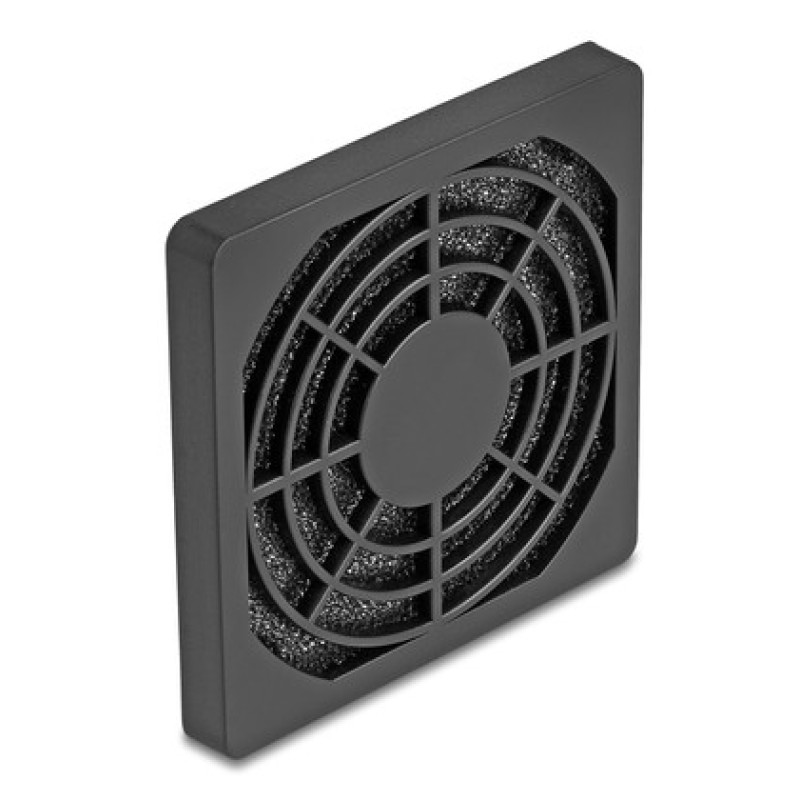 DELOCK DELOCK σχάρα για 60mm ανεμιστήρα 67310 με φίλτρο σκόνης, πλαστική, μαύρη