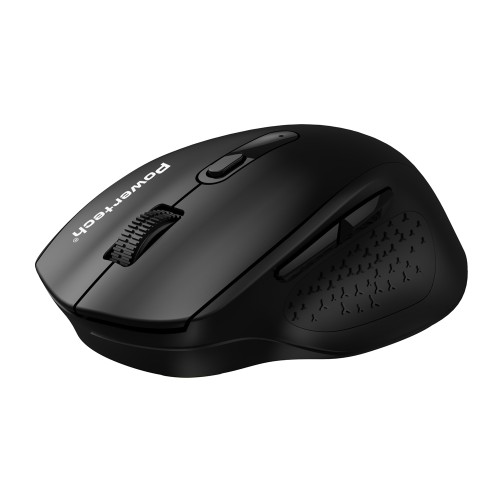 Powertech POWERTECH ασύρματο ποντίκι PT-1578, 2.4GHz & Bluetooth, έως 4000DPI, μαύρο