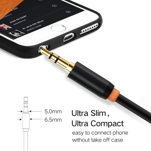 CABLETIME CABLETIME καλώδιο ήχου 3.5mm σε 2x 3.5mm CT-AV309-P12G, 20cm, μαύρο