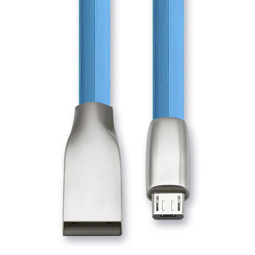 CABLETIME CABLETIME καλώδιο micro USB σε USB θηλυκό CT-PU32-ZFUM, flat, 480Mbps, 1m, μπλε