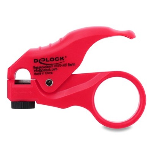 DELOCK DELOCK εργαλείο απογύμνωσης καλωδίων δικτύου 90996, ρυθμιζόμενη λεπίδα