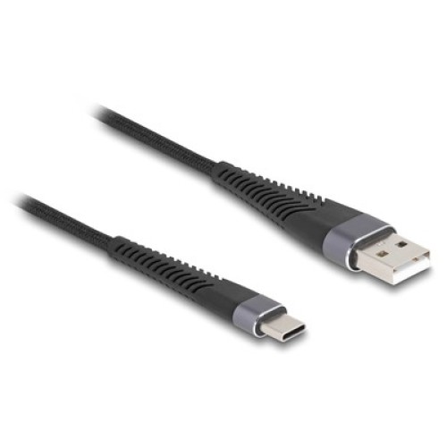 DELOCK DELOCK καλώδιο USB σε USB-C 81123, 60W, 480Mbps, 3m, μαύρο