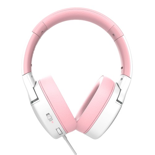 SADES SADES gaming headset Spower, 3.5mm σύνδεση, 40mm, multi-platform, ροζ/λευκό