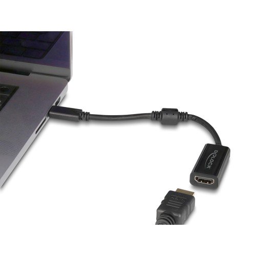 DELOCK DELOCK αντάπτορας USB-C σε HDMI 61085, 8K/60Hz, μαύρος