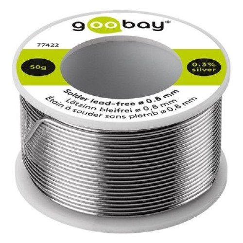 GOOBAY GOOBAY σύρμα συγκόλλησης 77422, Φ0.8mm, lead free, 50g