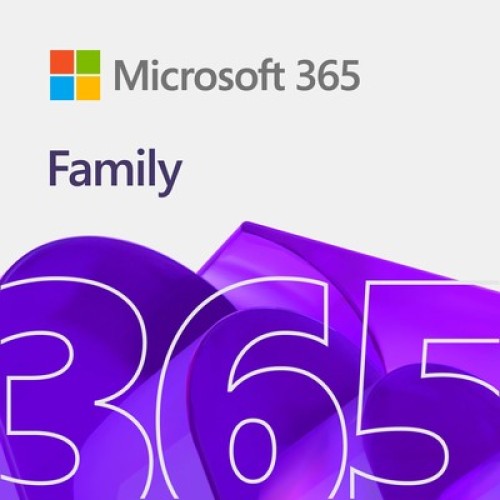 Microsoft MICROSOFT 365 Family ESD, έως 6 χρήστες, 1 έτος, Eurozone