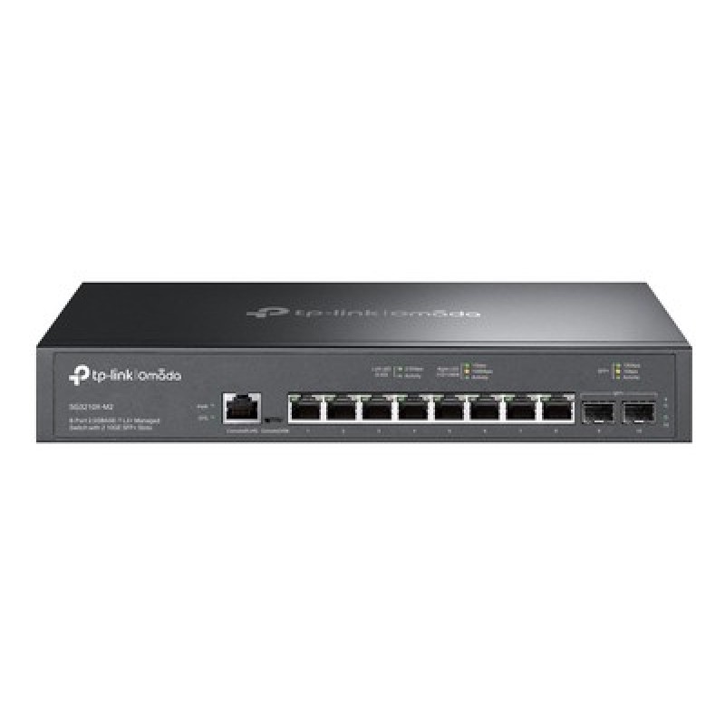 TP-Link TP-LINK L2+ managed switch SG3210X-M2, 8x 2.5Gbps θύρες, V1.0