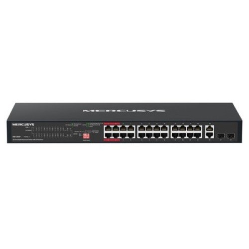 MERCUSYS MERCUSYS rackmount switch MS128GP, 28x Gigabit θύρες, PoE+, V1.0