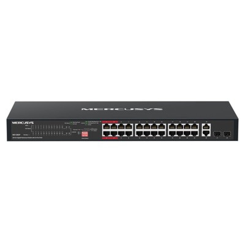 MERCUSYS MERCUSYS rackmount switch MS128GP, 28x Gigabit θύρες, PoE+, V1.0