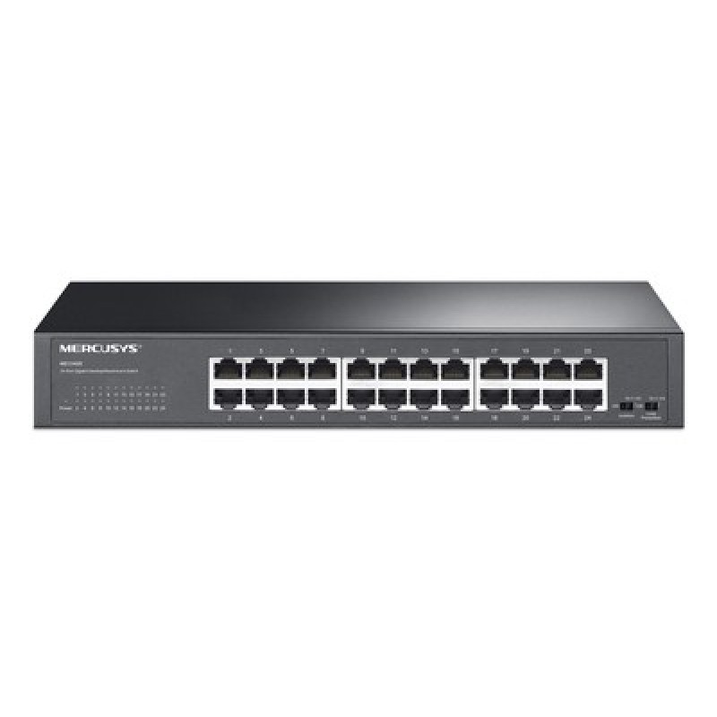 MERCUSYS MERCUSYS desktop/rackmount switch MS124GS, 24x Gigabit θύρες, V1.0