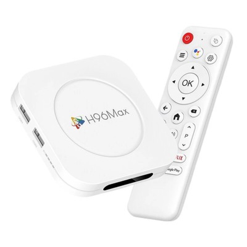 H96 MAX H96 MAX TV Box M1 Plus, 8K, 4/32GB, WiFi 6, Bluetooth, Android 14