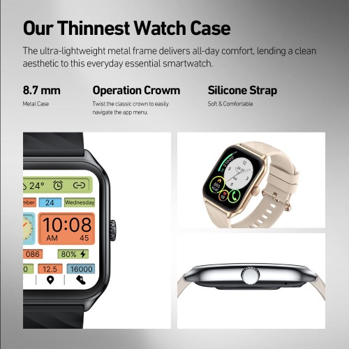 ZEBLAZE ZEBLAZE smartwatch GTS 4, heart rate, 1.94