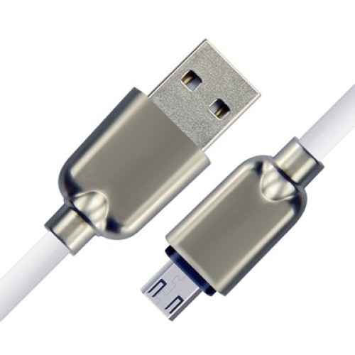 CABLETIME CABLETIME καλώδιο micro USB σε USB CT-PE32-ZFMC, 2A, 480Mbps, 1m, λευκό