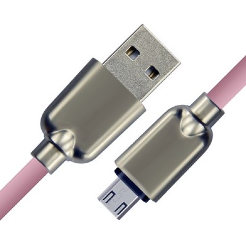 CABLETIME CABLETIME καλώδιο micro USB σε USB CT-PE32-ZFMC, 2A, 480Mbps, 1m, ροζ