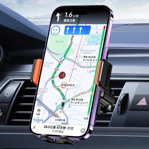 KAKUSIGA KAKUSIGA βάση smartphone αυτοκινήτου KSC-1720 για αεραγωγούς, μαύρη