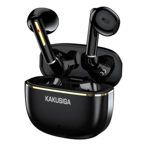 KAKUSIGA KAKUSIGA earphones με θήκη φόρτισης KSC-1482, True Wireless, 15mm, 35/300mAh, μαύρα
