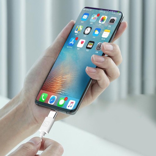 KAKUSIGA KAKUSIGA καλώδιο USB-C σε USB KSC-332, 2.4A, 480Mbps, 2m, λευκό