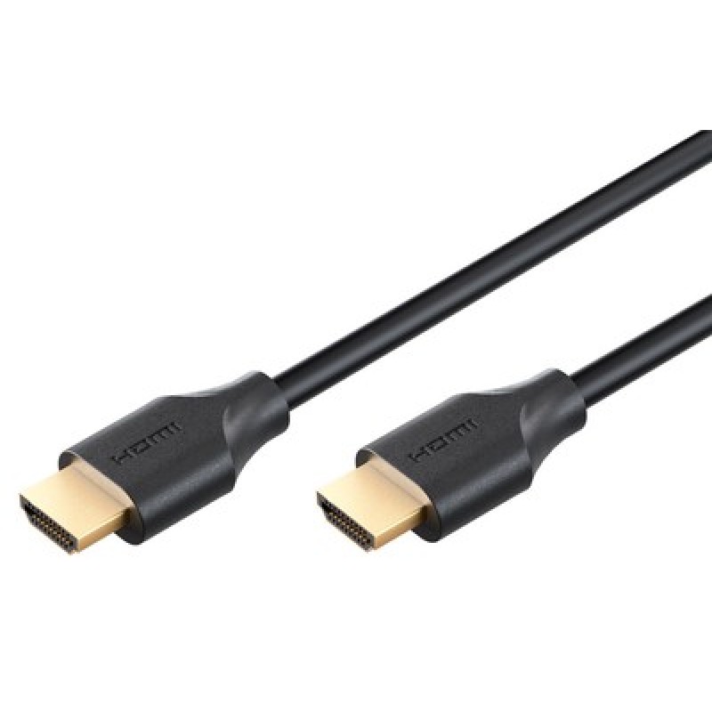 GOOBAY GOOBAY καλώδιο HDMI 2.2 80073, 16K/60Hz, 96 Gbps, 0.50m, μαύρο